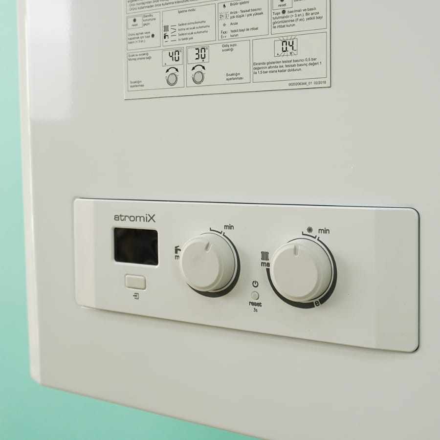 Resim Demirdöküm Atromix 24 KW 2 Yıl Garantili Tam Yoğuşmalı Kombi