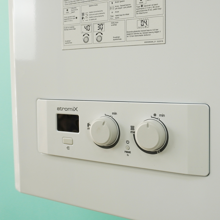 Resim Demirdöküm Atromix 28 Kw 2 Yıl Garantili Yoğuşmalı Kombi