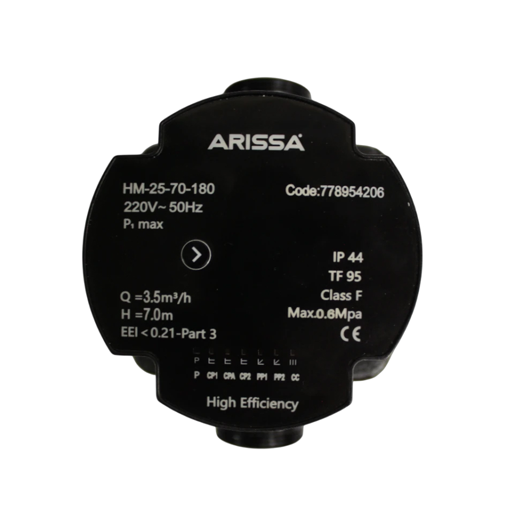 Resim Arissa HM-25-70-180 Sirkülasyon Pompası 