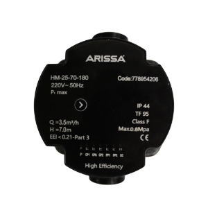 Resim Arissa HM-25-70-180 Sirkülasyon Pompası 