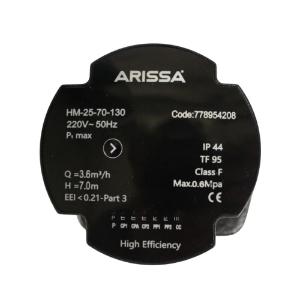 Resim Arissa HM-25-70-130 Sirkülasyon Pompası 