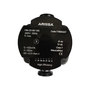 Resim Arissa HM-25-90-180 Sirkülasyon Pompası 